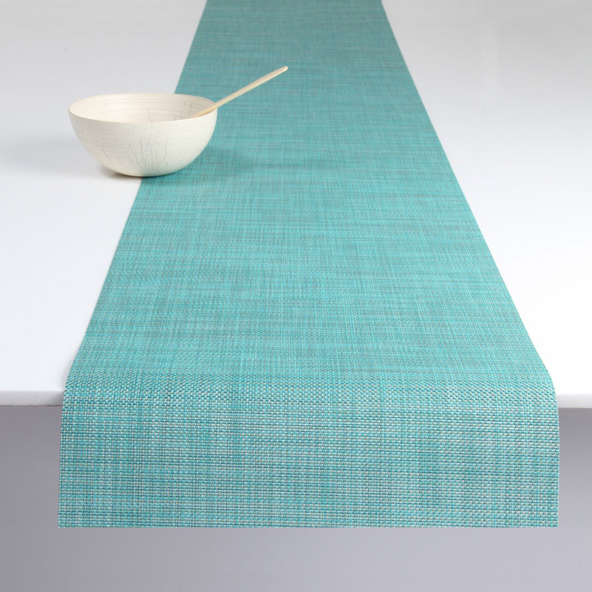 Mini Basketweave Table Runners - Turquoise
