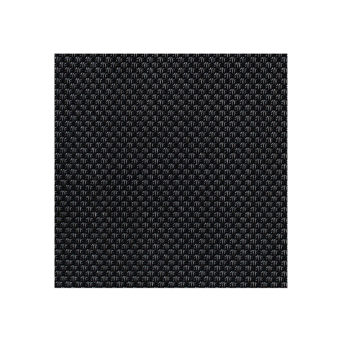 Mini Basketweave Rug Samples - Black