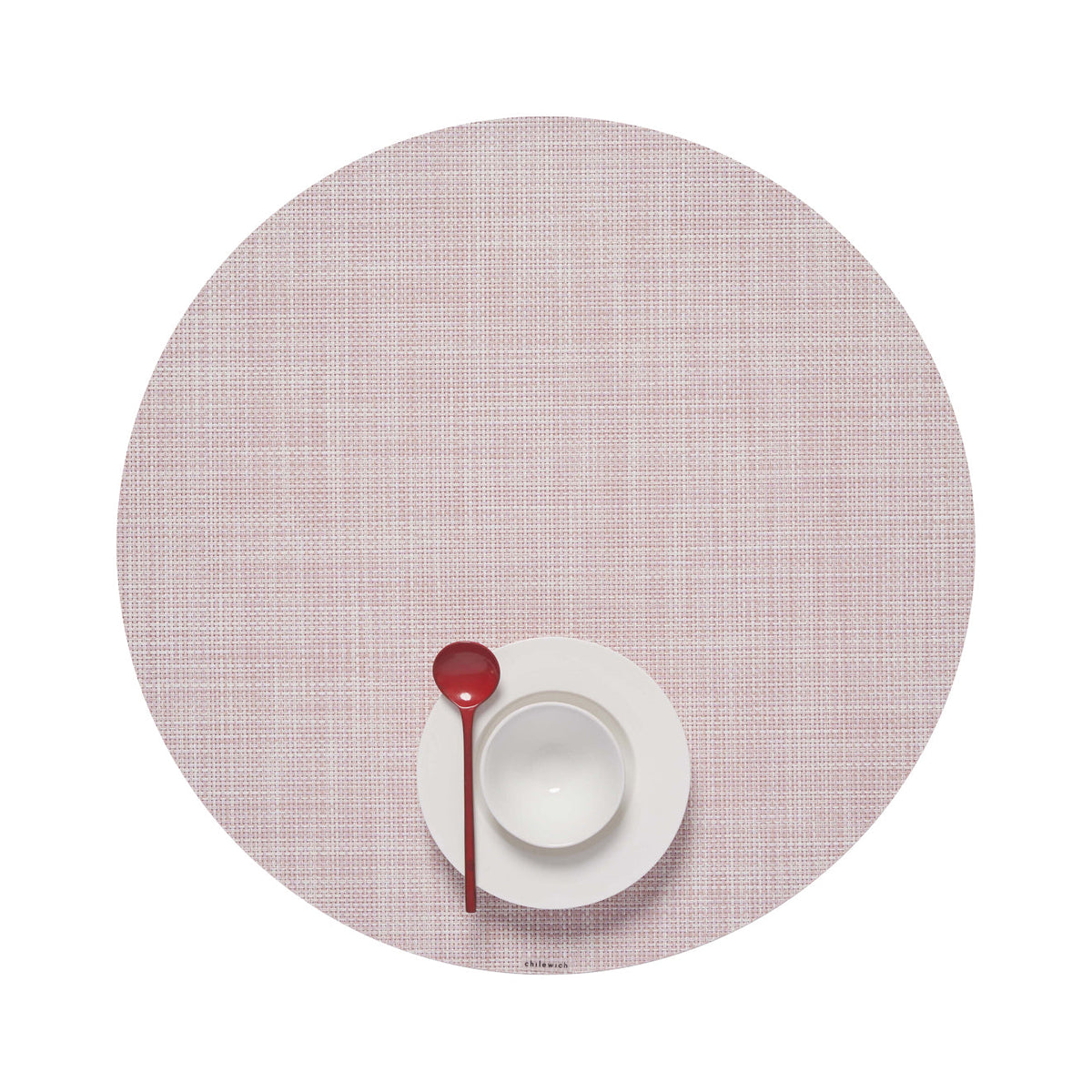 Mini Basketweave Placemat Samples - Blush