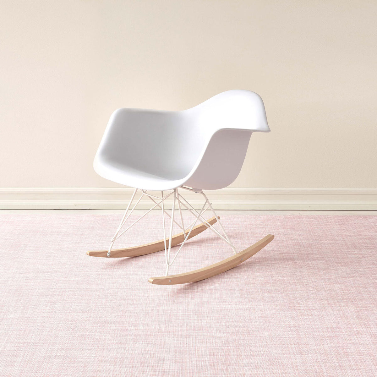 Mini Basketweave Rugs - Blush