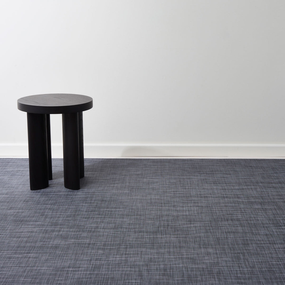 Mini Basketweave Rugs - Cool Grey