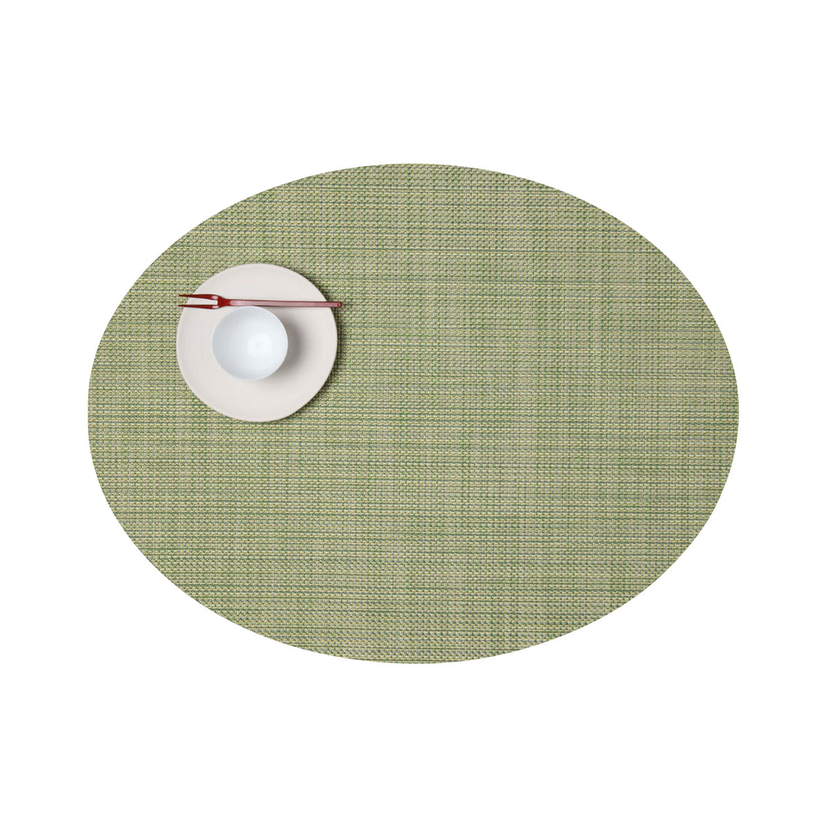 Mini Basketweave Placemat Samples - Dill