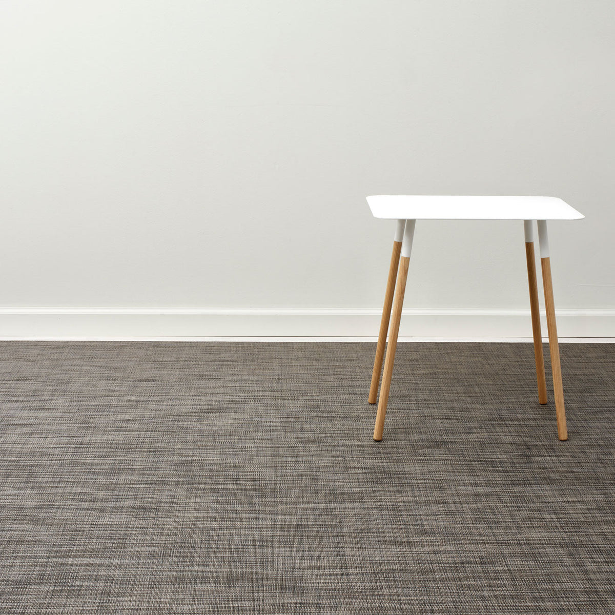 Mini Basketweave Rugs - Dark Walnut