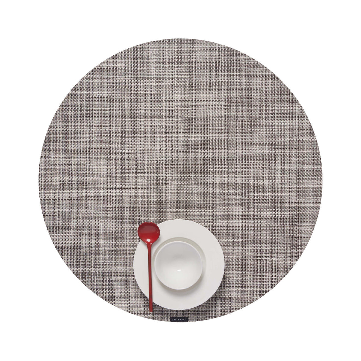 Mini Basketweave Placemat Samples - Gravel