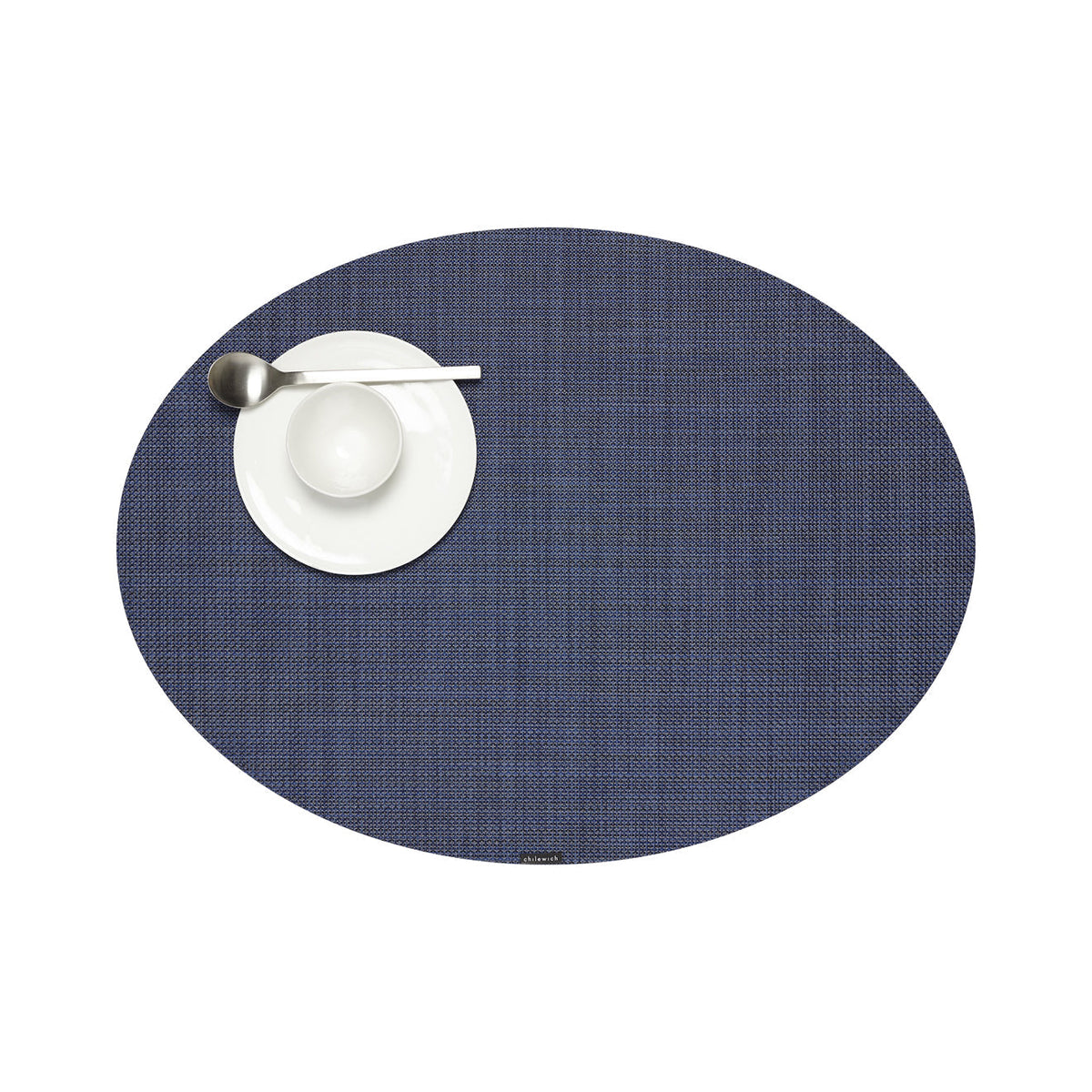 Mini Basketweave Placemat Samples - Indigo