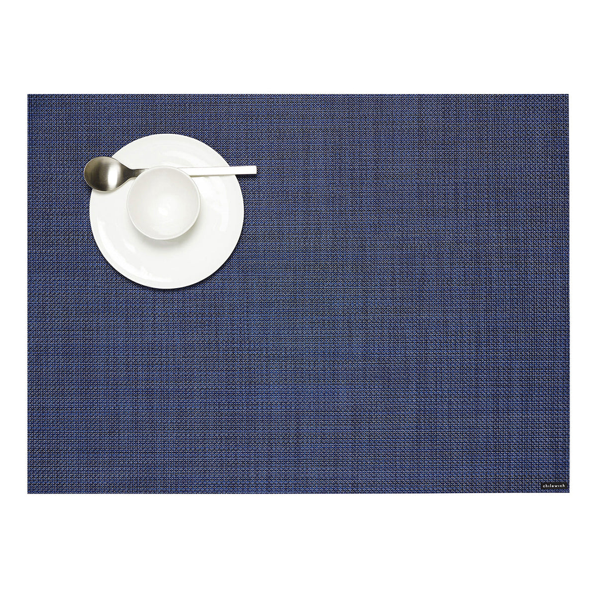 Mini Basketweave Placemat Samples - Indigo