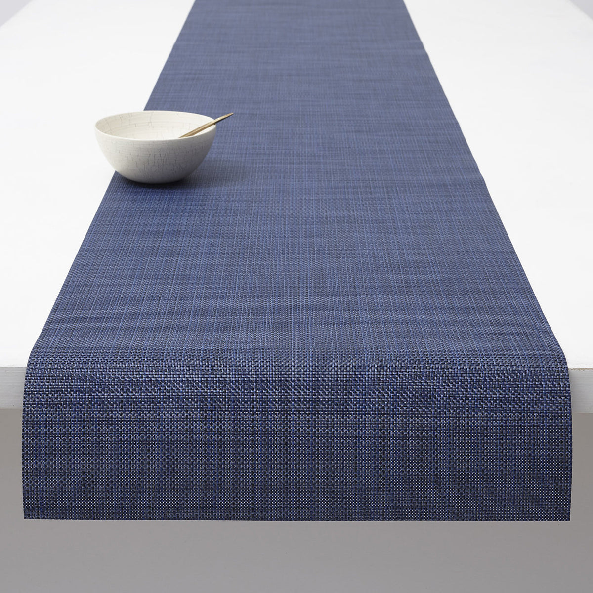 Mini Basketweave Table Runners - Indigo