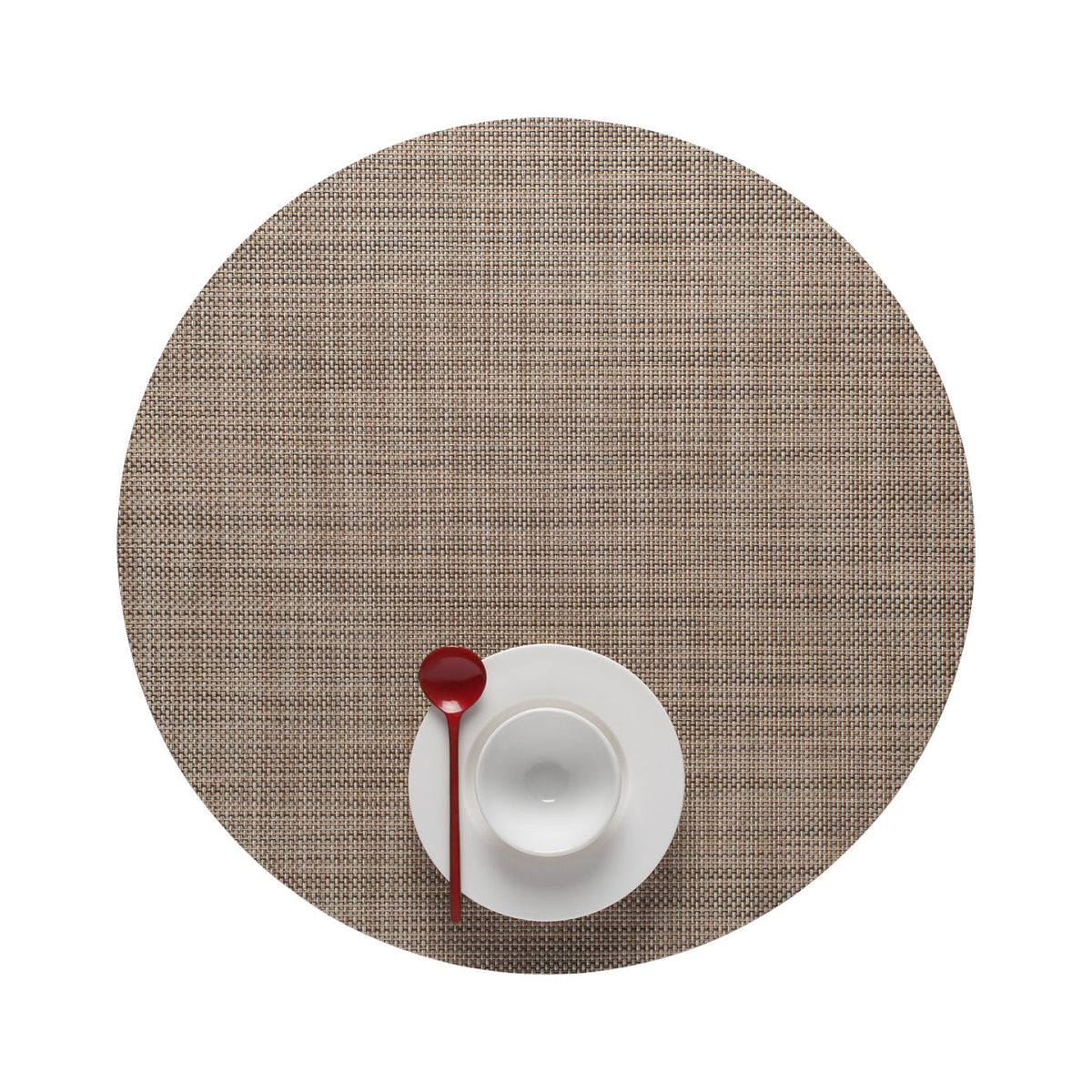 Mini Basketweave Placemat Samples - Linen