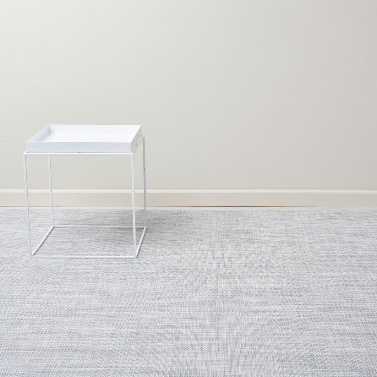 Mini Basketweave Rugs - Mist