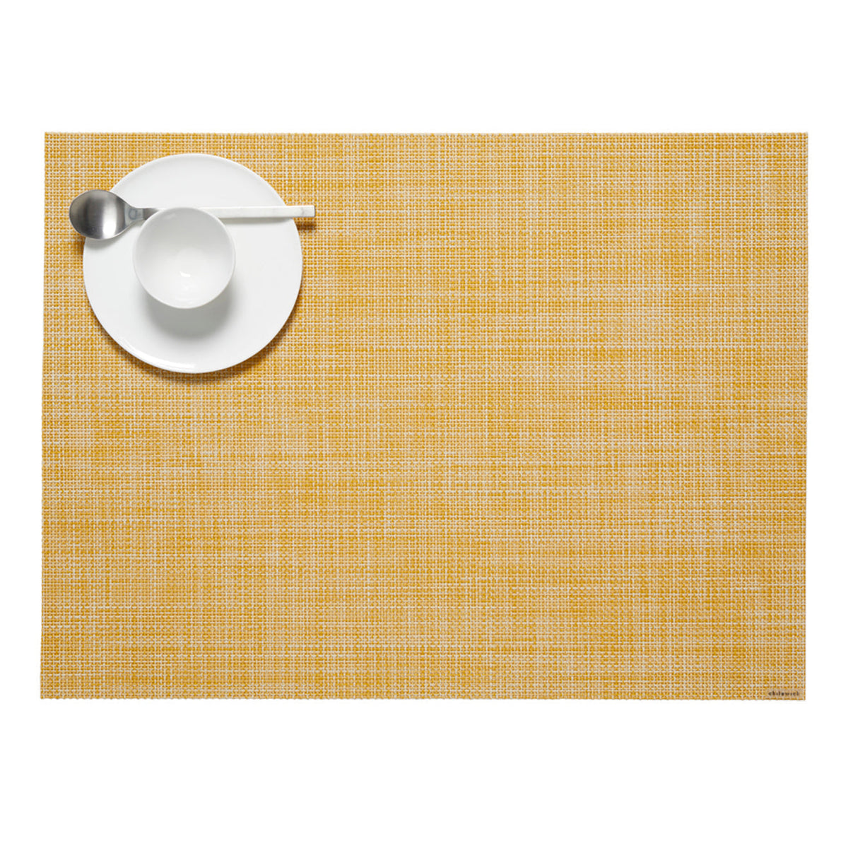 Mini Basketweave Placemat Samples - Ochre