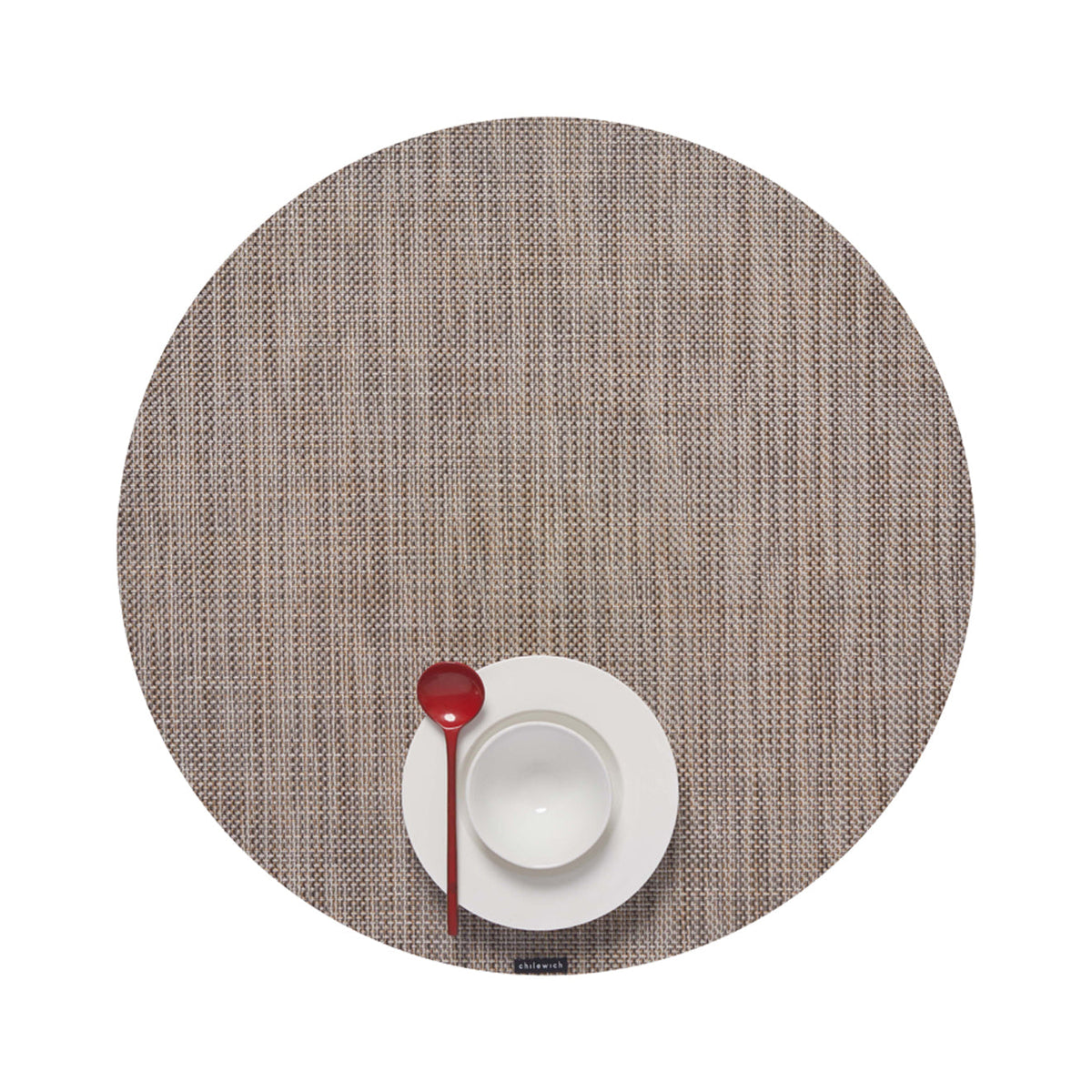 Mini Basketweave Placemat Samples - Soapstone