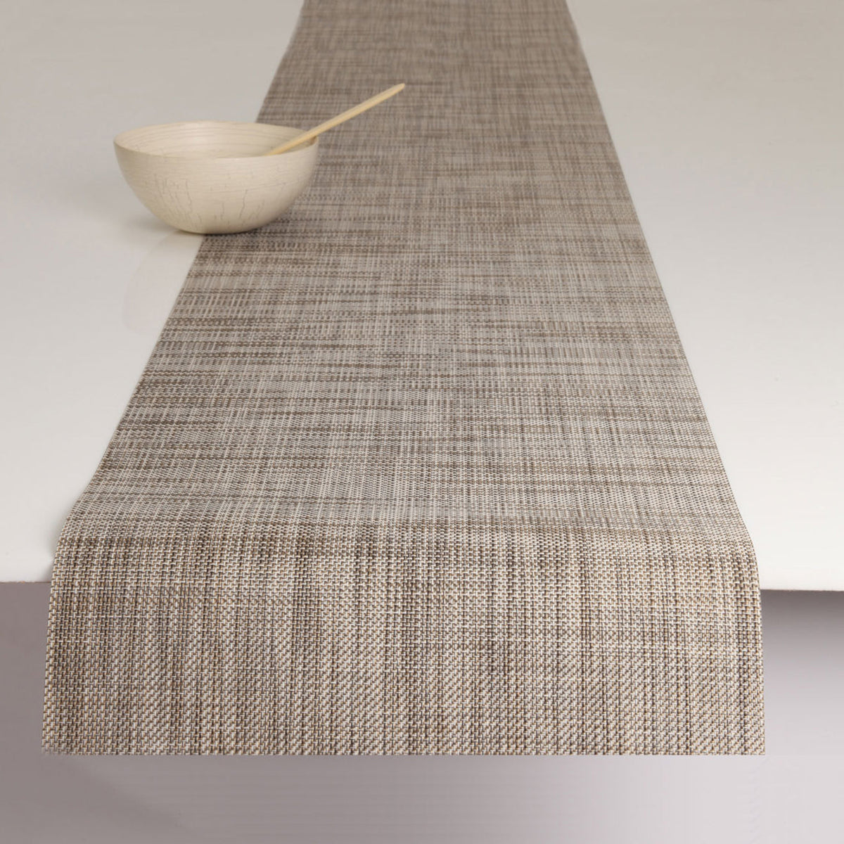 Mini Basketweave Table Runners - Soapstone