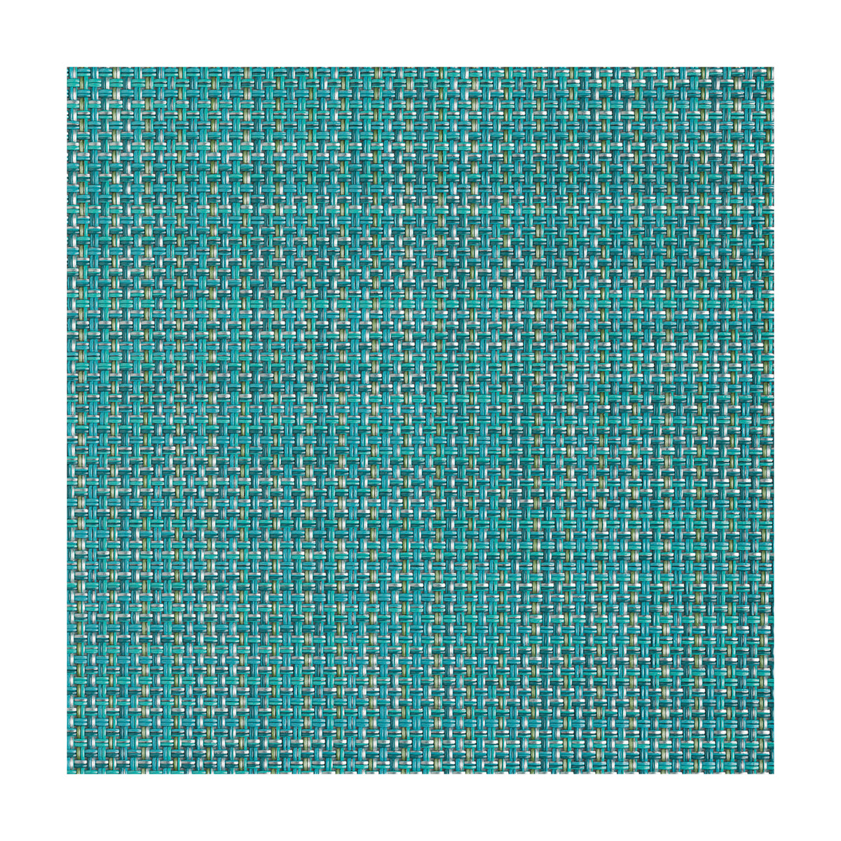 Mini Basketweave Fabric - Turquoise