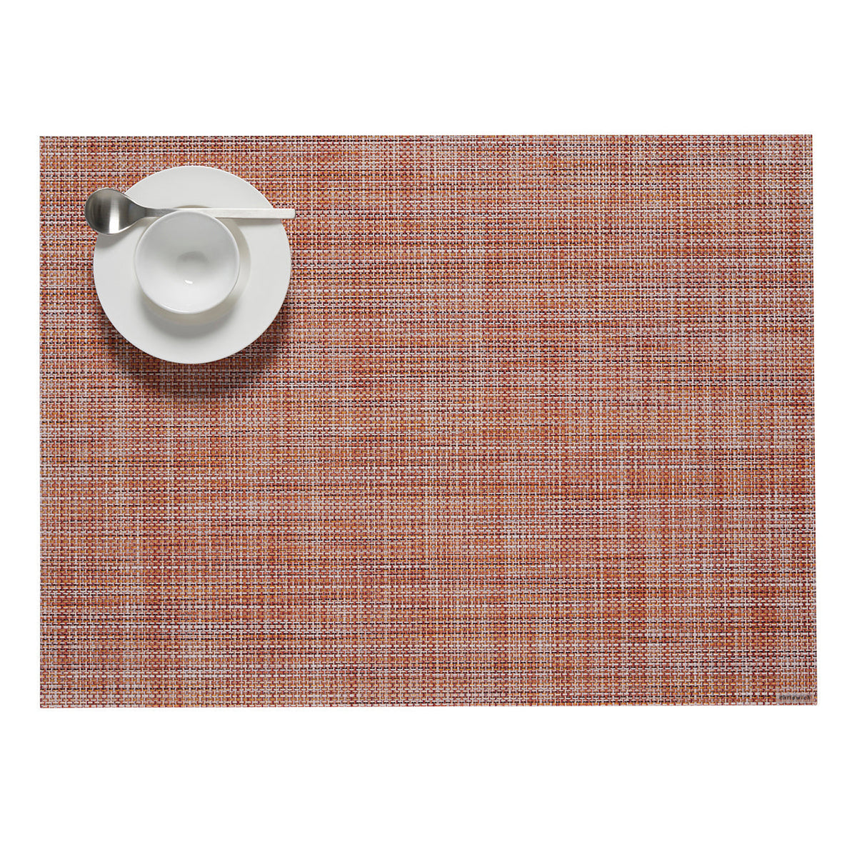 Mini Basketweave Placemat Samples - Cinnamon