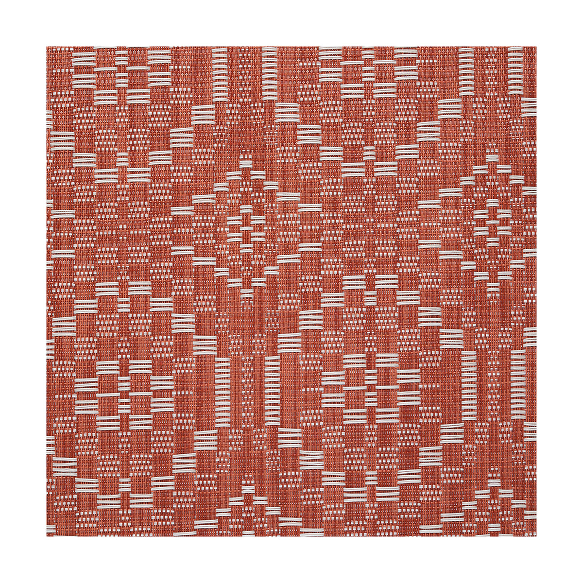 Overshot Fabric - Paprika