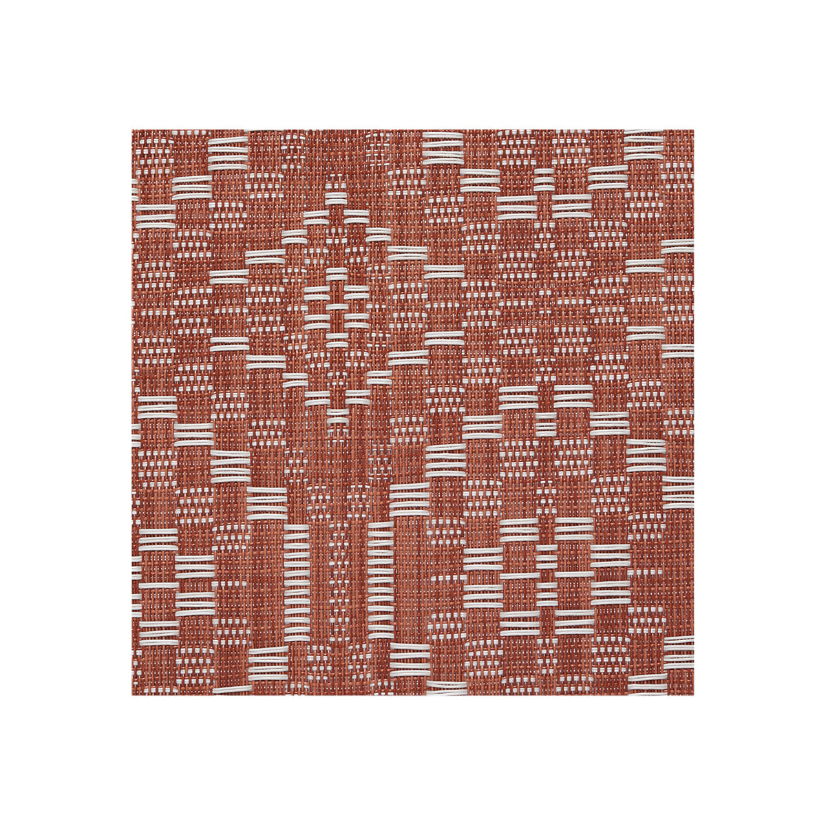 Overshot Rug Samples - Paprika