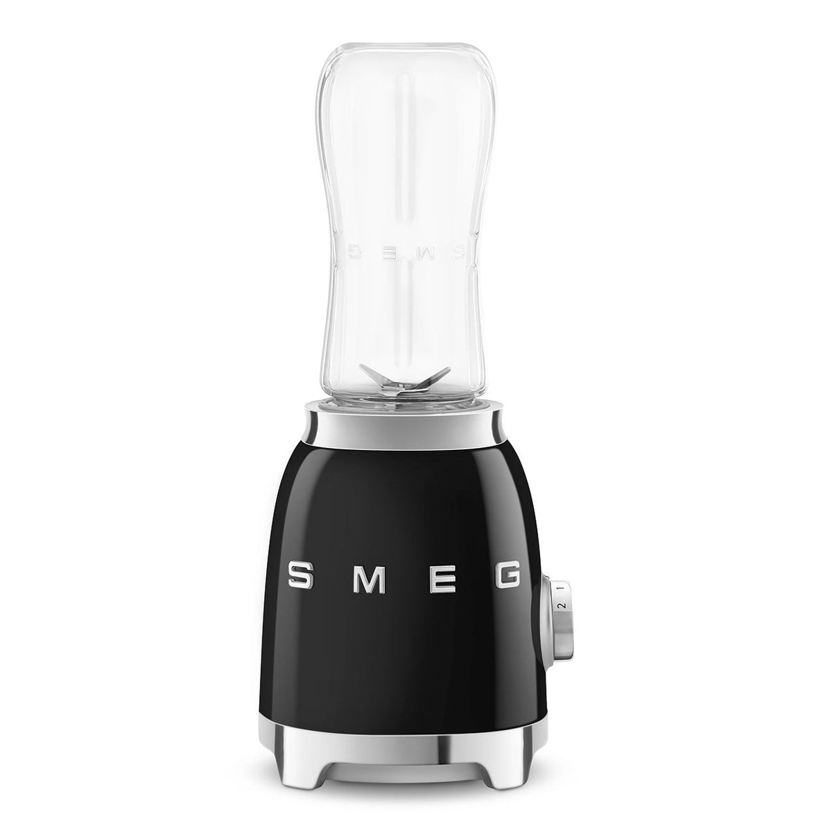 SMEG Personal Blender with 2 Travel Bottles (PBF01) – Black