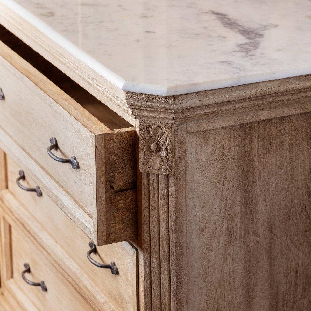 Marble Top French Server