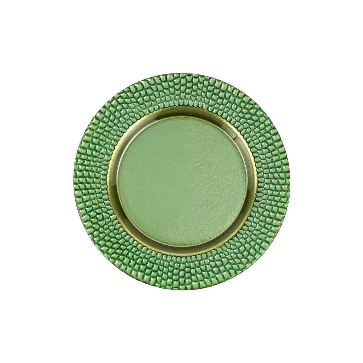 Pelli Glass Green Salad Plate