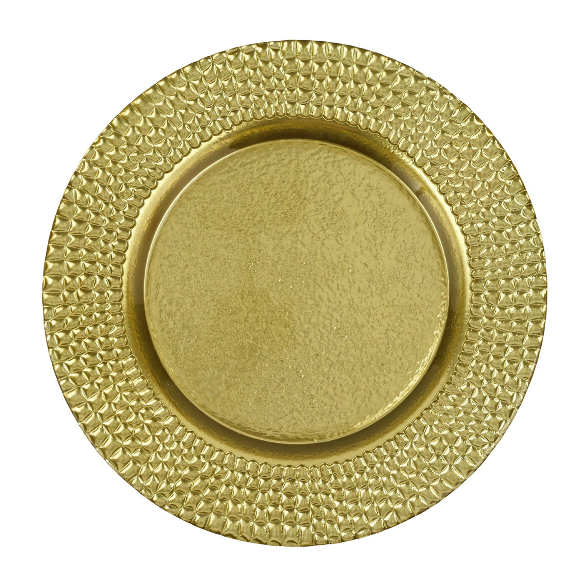 Pelli Glass Gold Charger