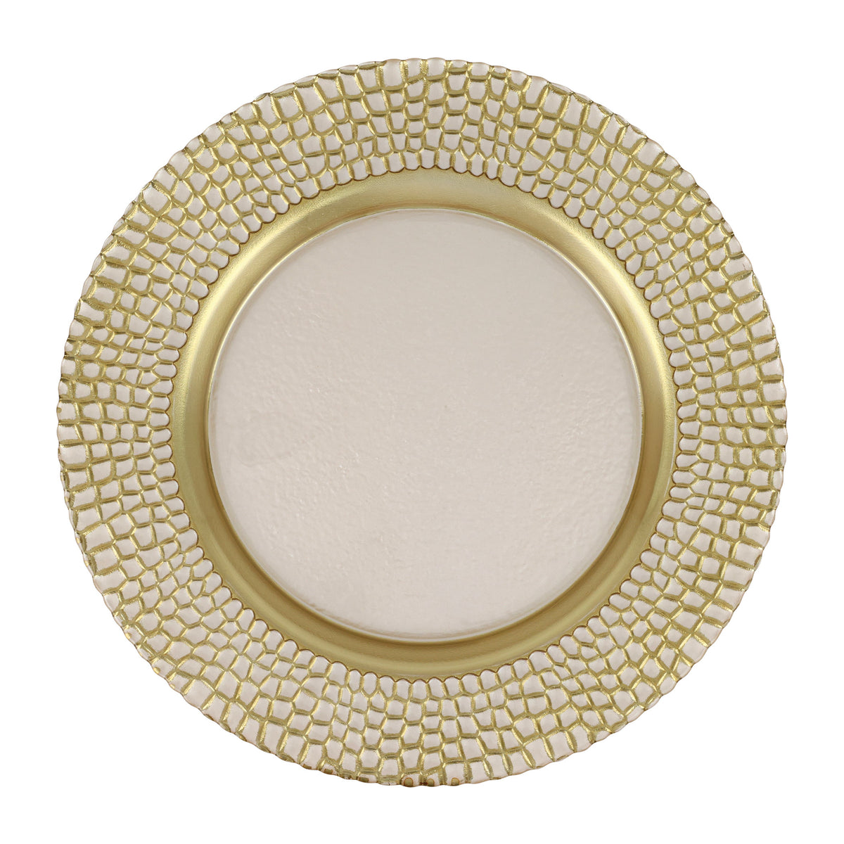 Pelli Glass Ivory Charger