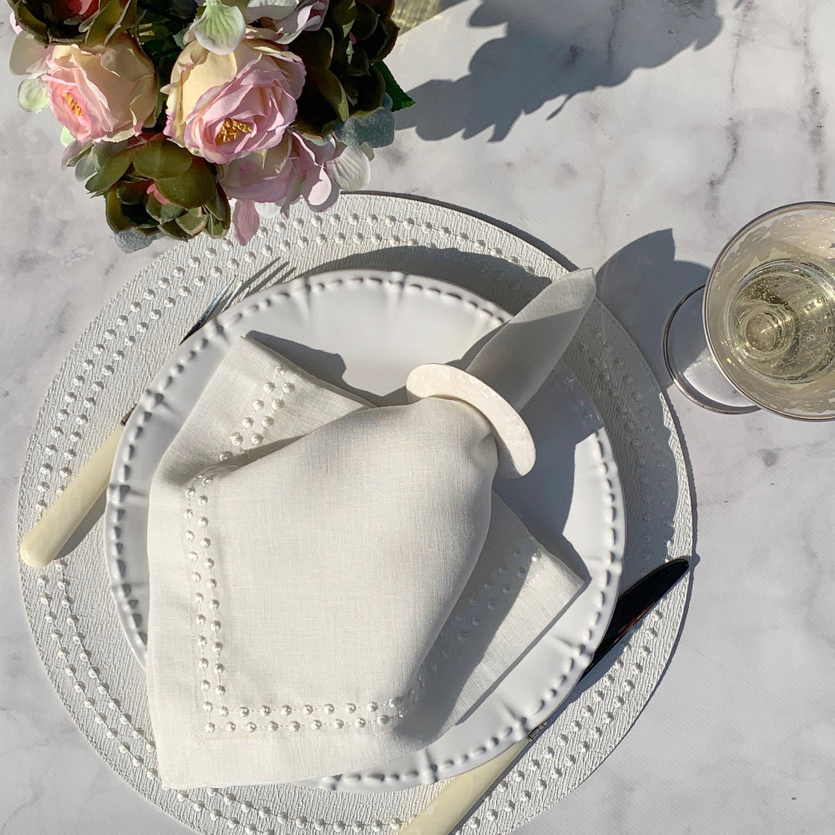 Bodrum Pearls Napkins — Bodrum collection image 3