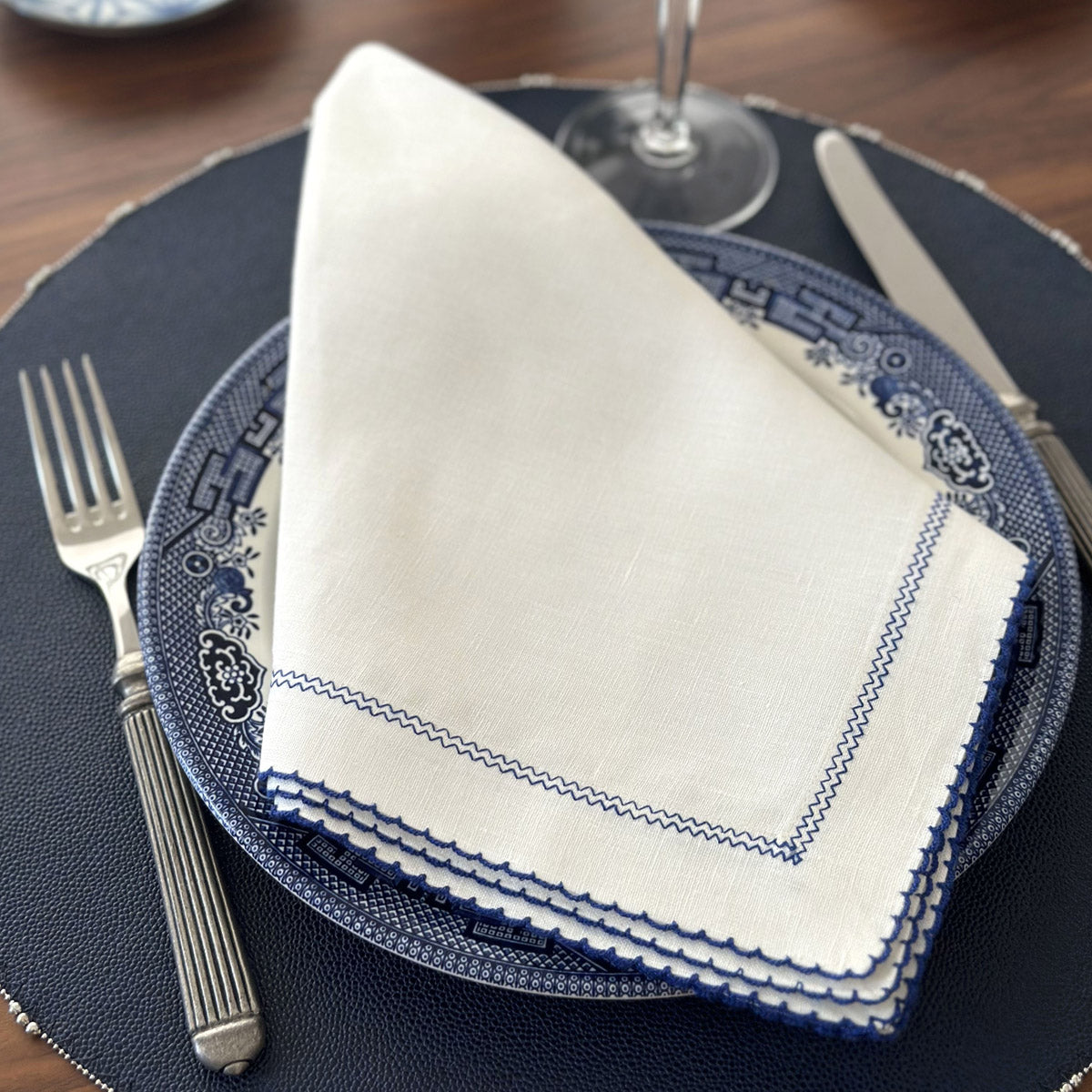 Bodrum Picot Napkins — Bodrum collection image 2