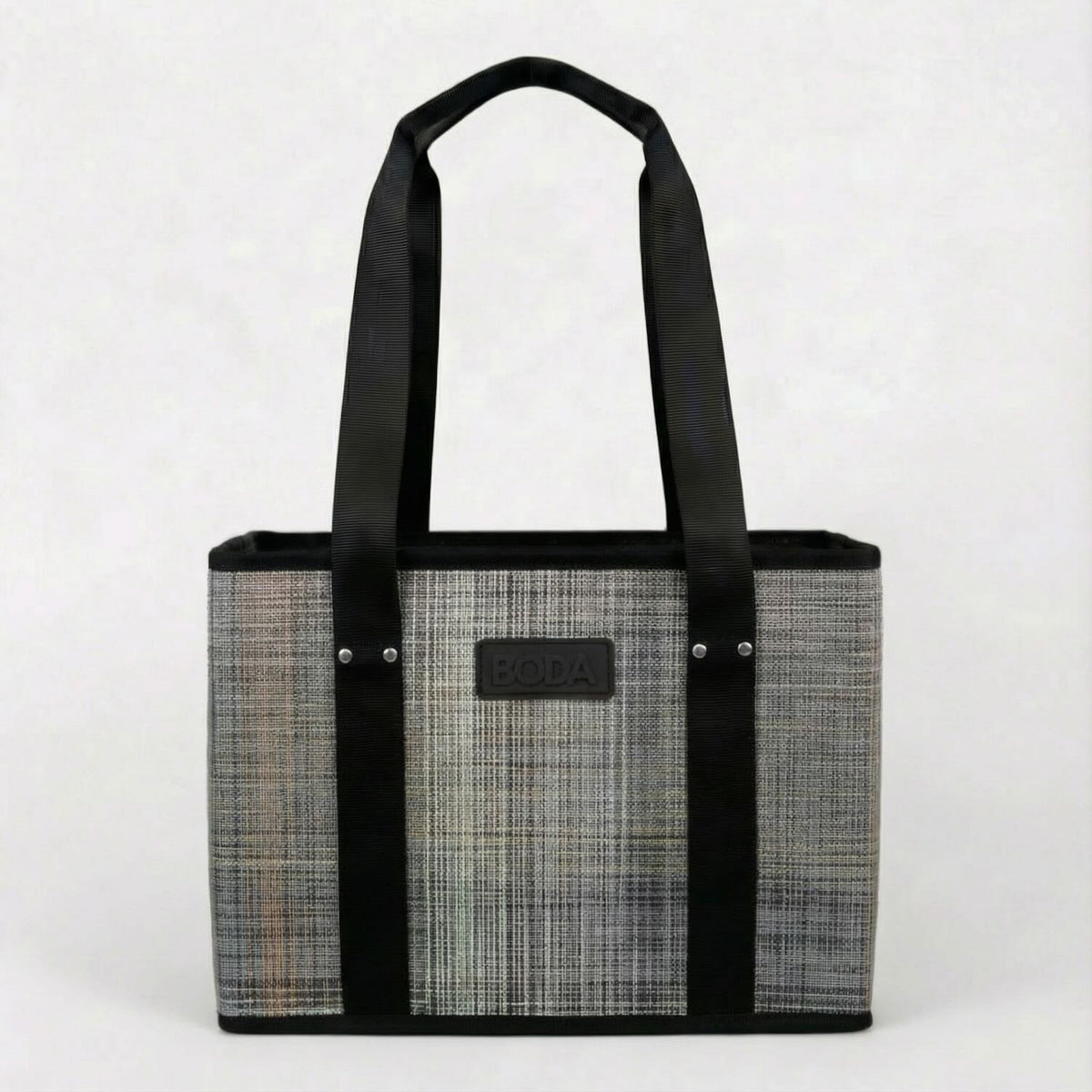 Boda Market Tote - Plaid - Multi