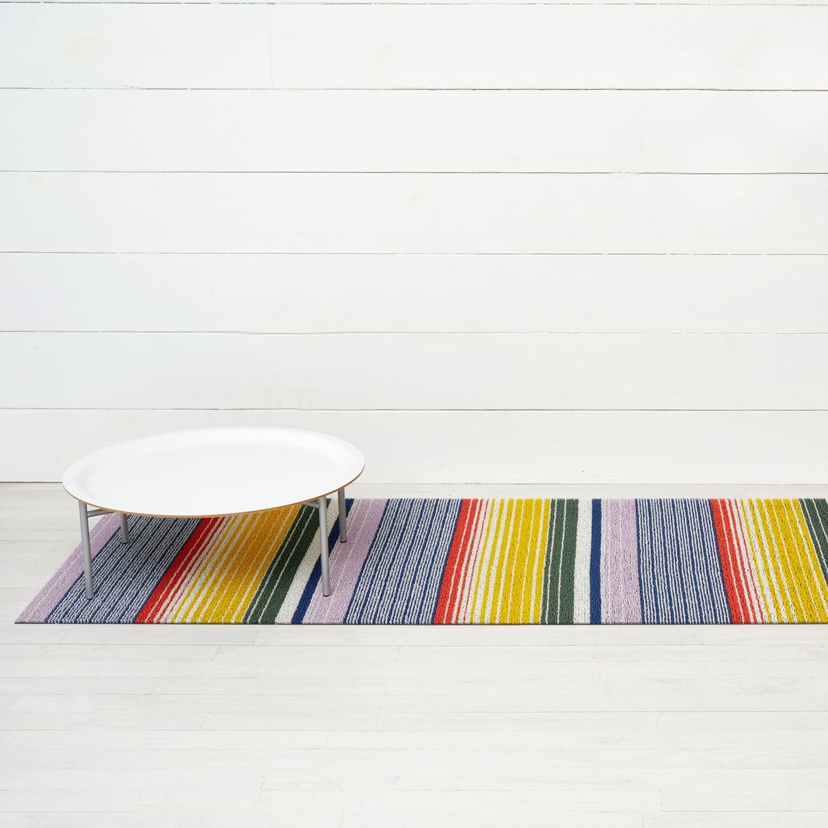 Pop Stripe Shag Mats - Multi