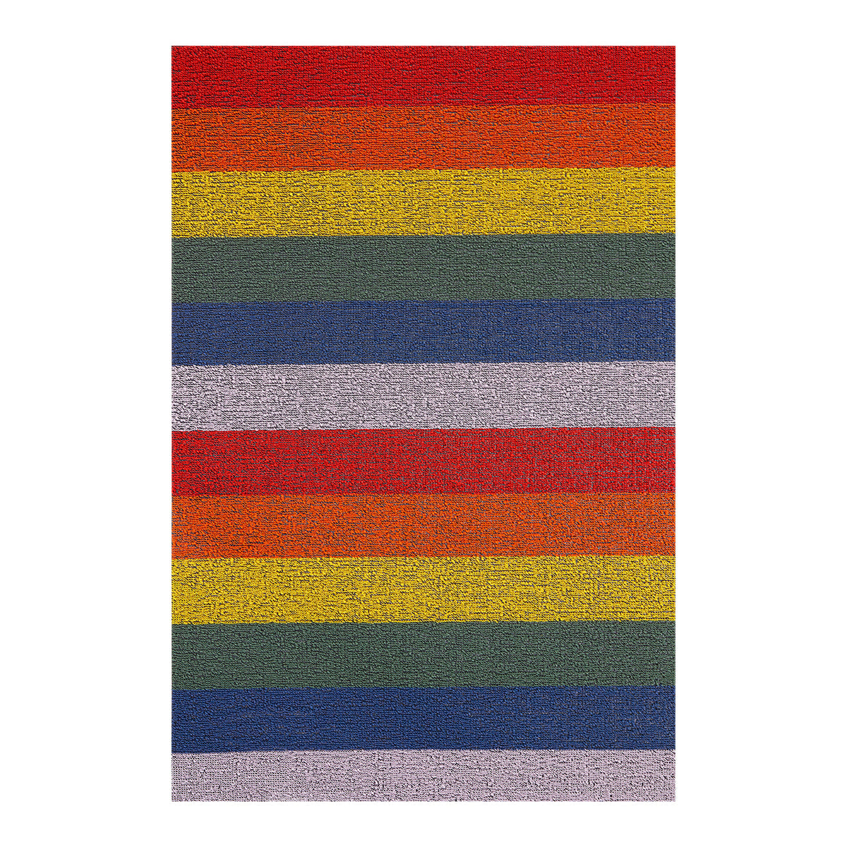 Pride Stripe Shag Mats - Multi
