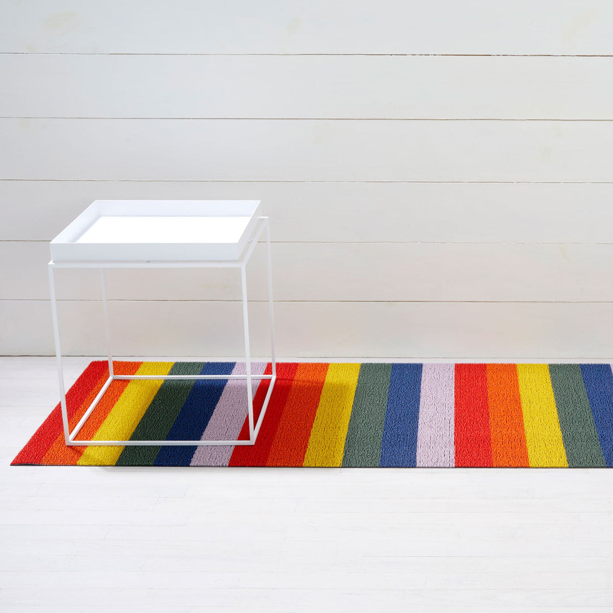 Pride Stripe Shag Mats - Multi