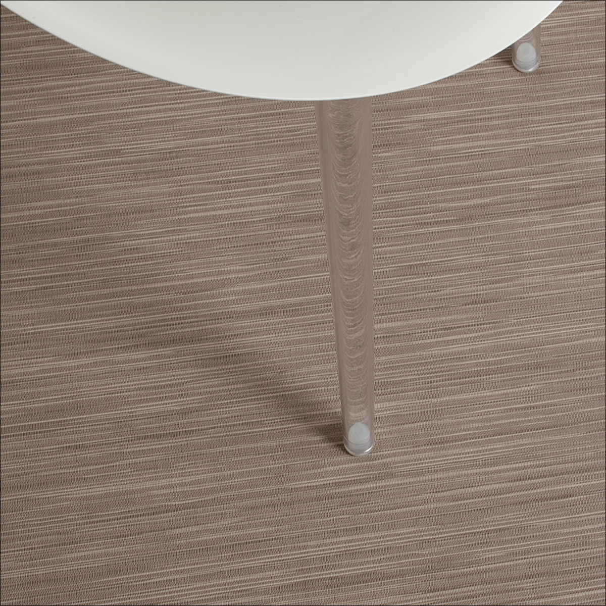 Rib Weave Installed Flooring - Coconut