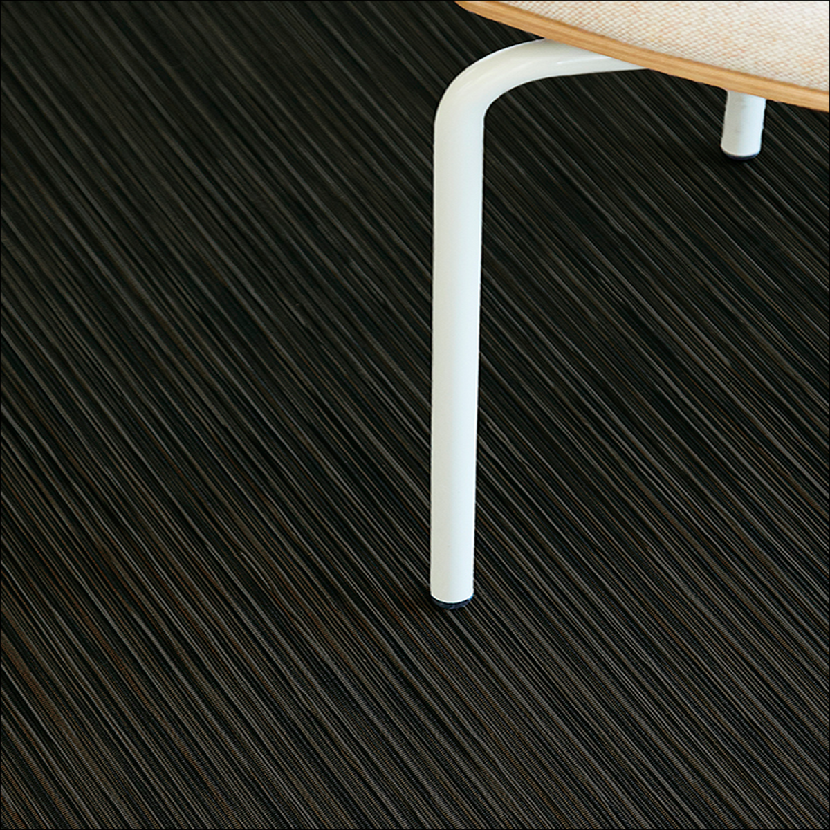 Rib Weave Installed Flooring - Lead