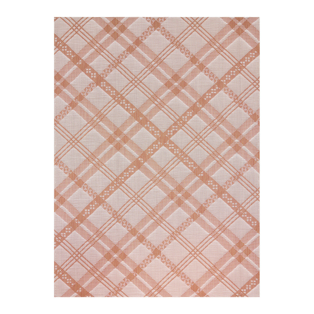 Ribbons Rugs - Burnt Coral