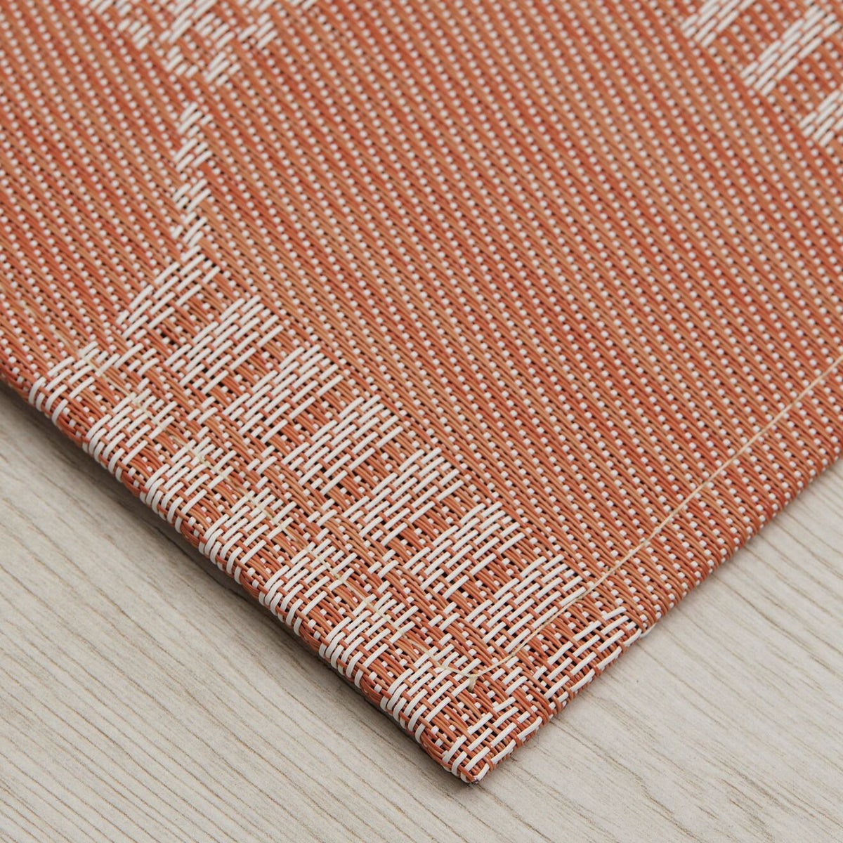 Coverlet Rugs - Burnt Coral