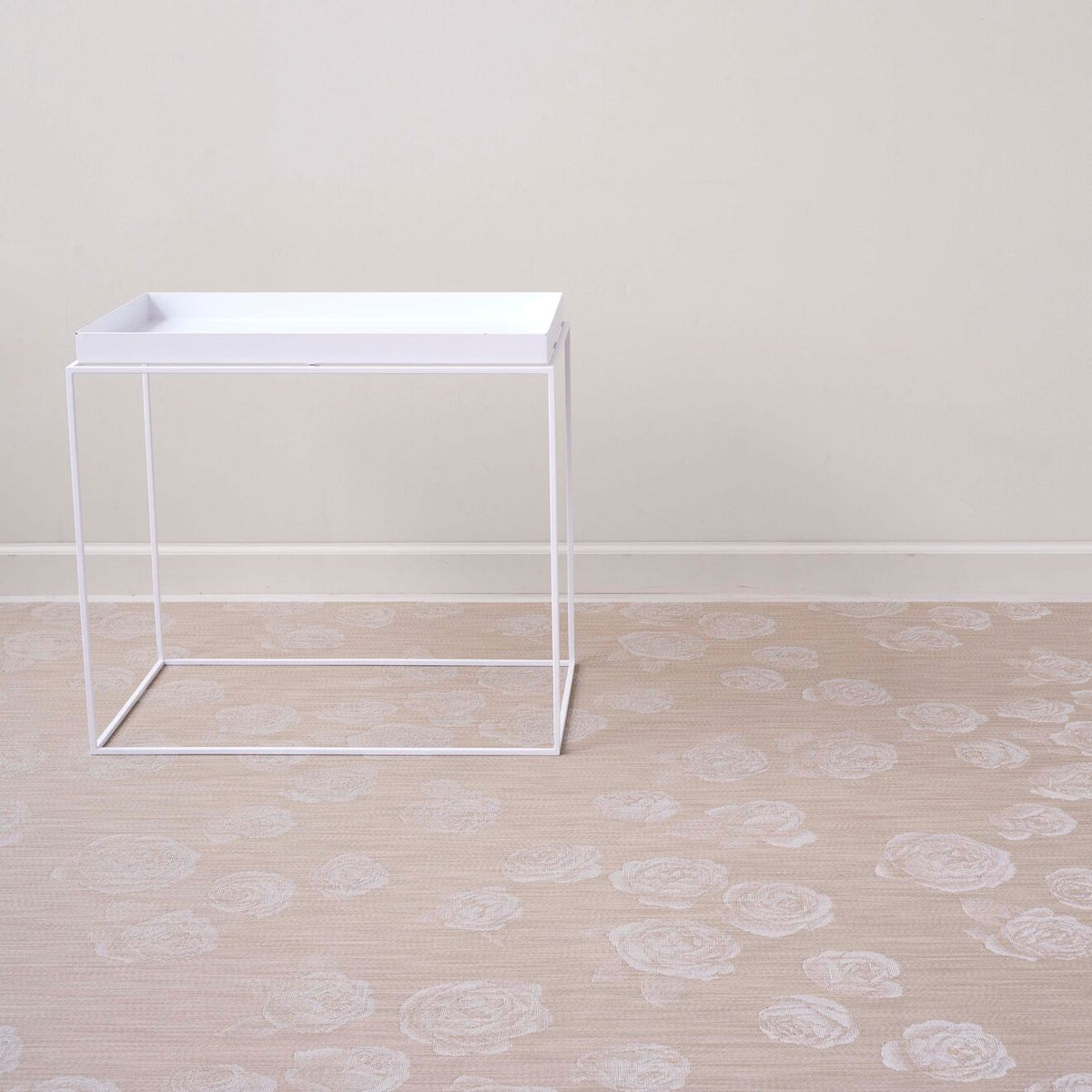 Rosette Rugs - Flax