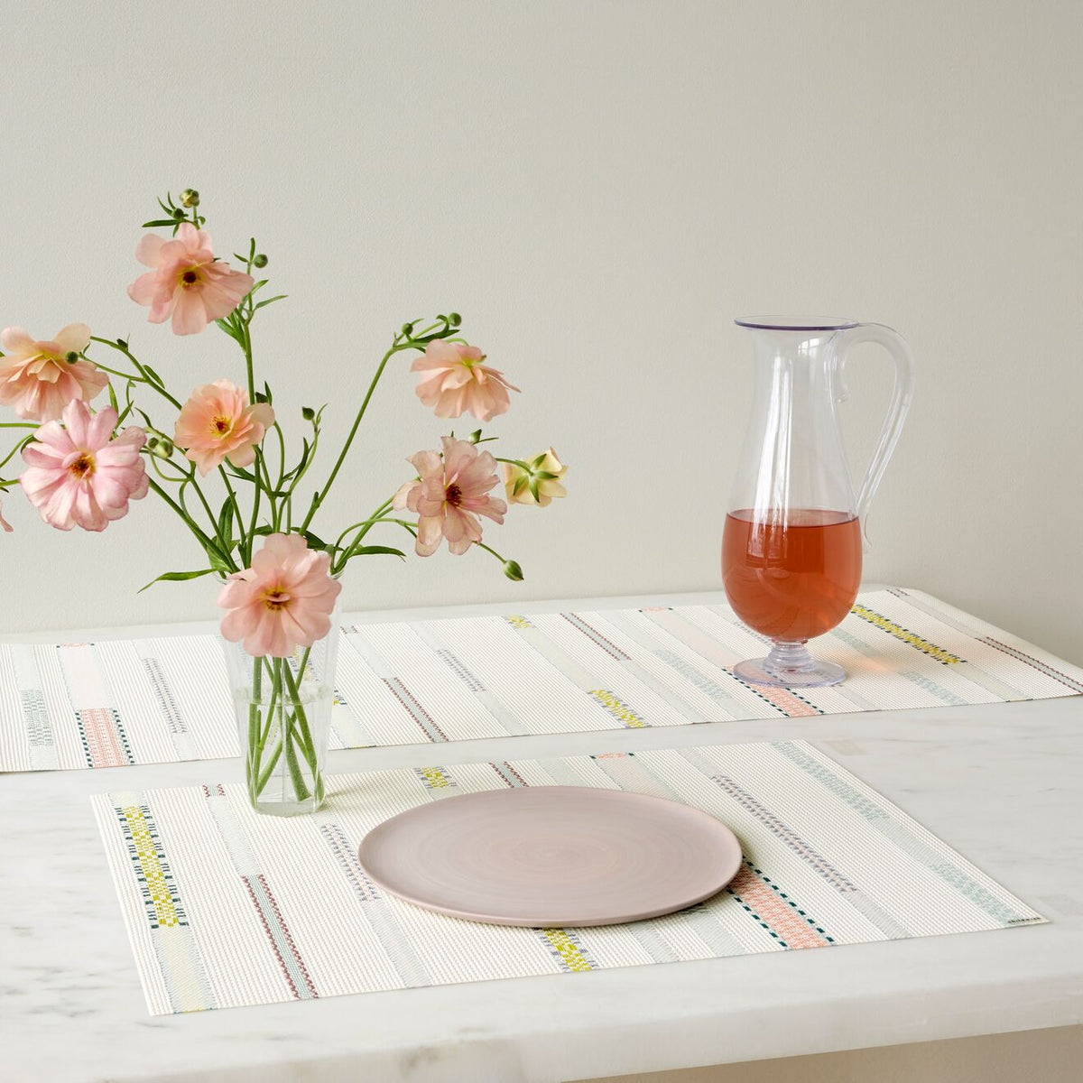 Appliqué Placemats - Almond