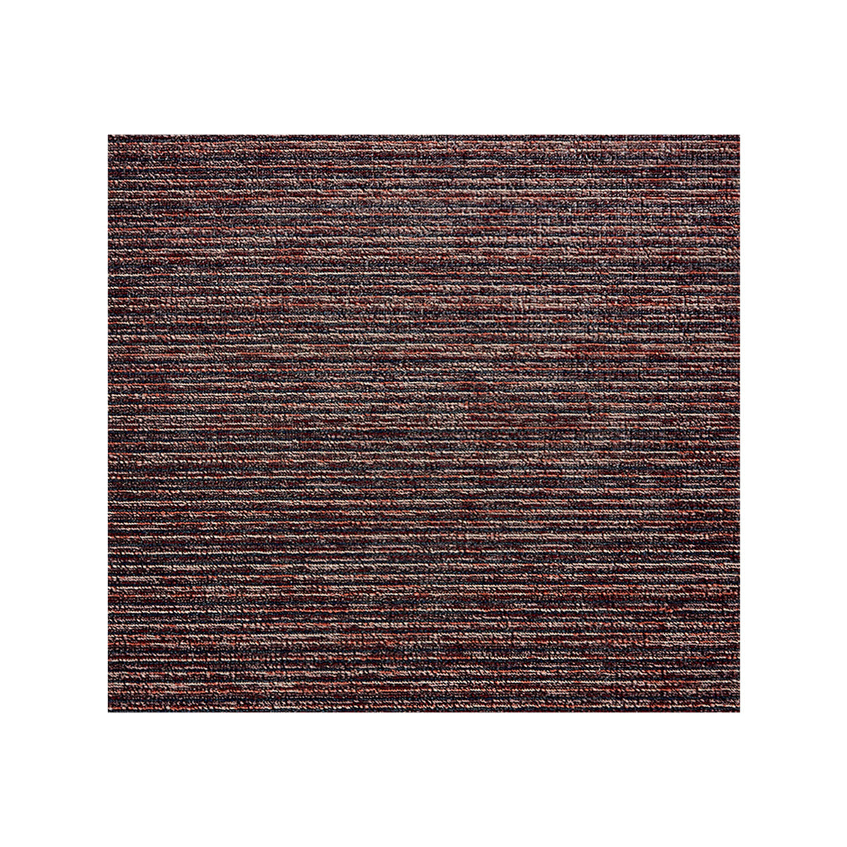 Skinny Stripe Shag Mats - Mulberry