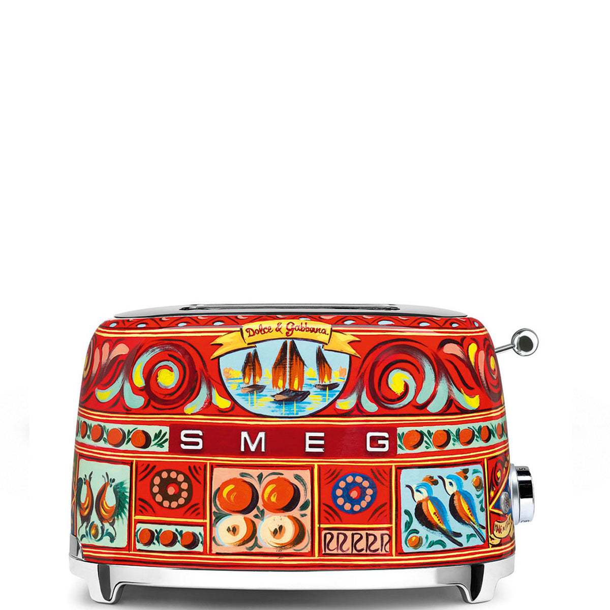 SMEG 2-Slice Toaster – Dolce&Gabbana Sicily is My Love (TSF01) – Sicily is My Love