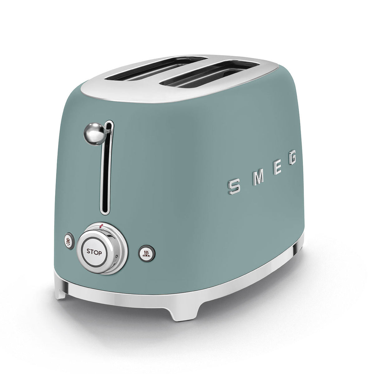 SMEG 2-Slice Toaster (TSF01) – Matte Emerald Green