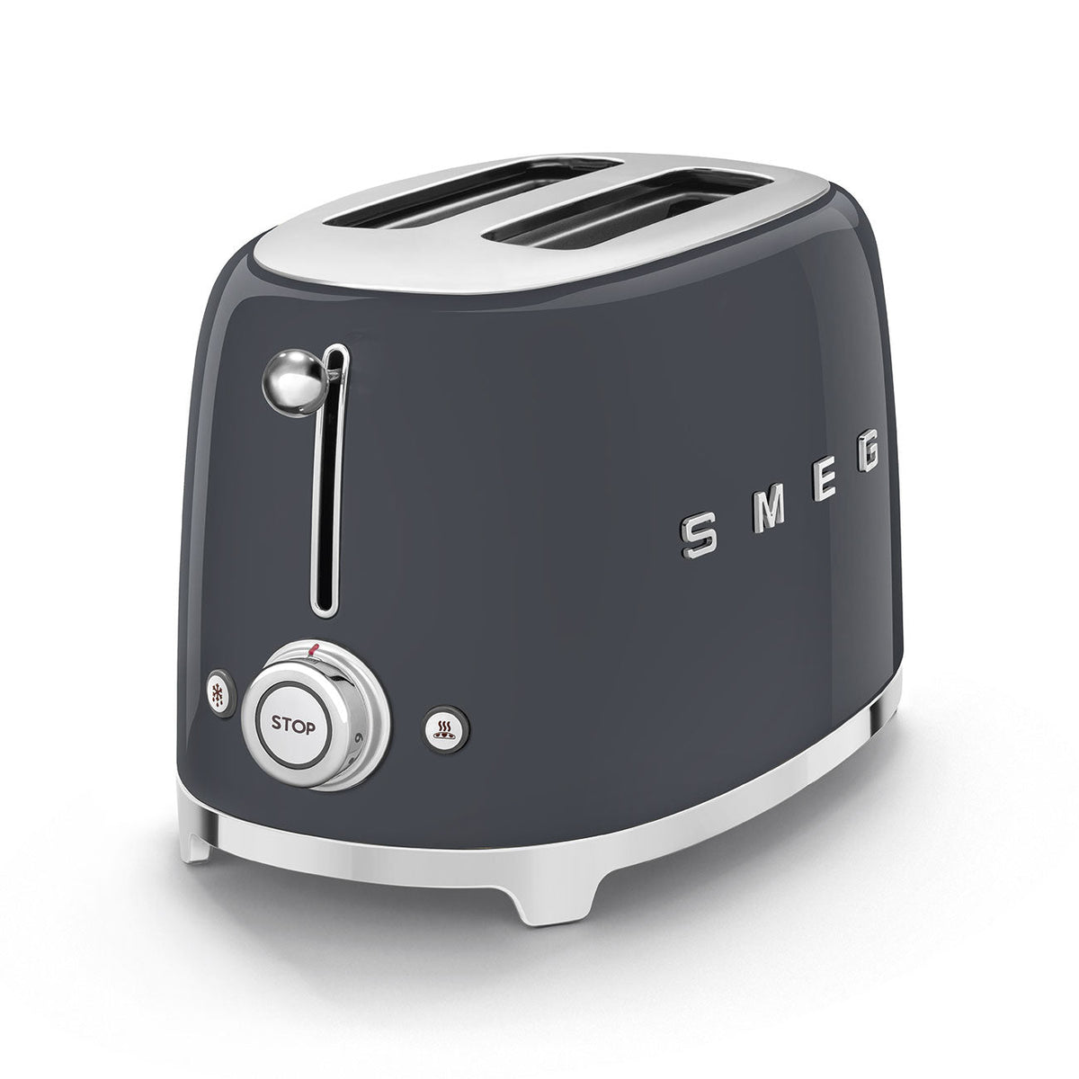 SMEG 2-Slice Toaster (TSF01) – Slate Gray