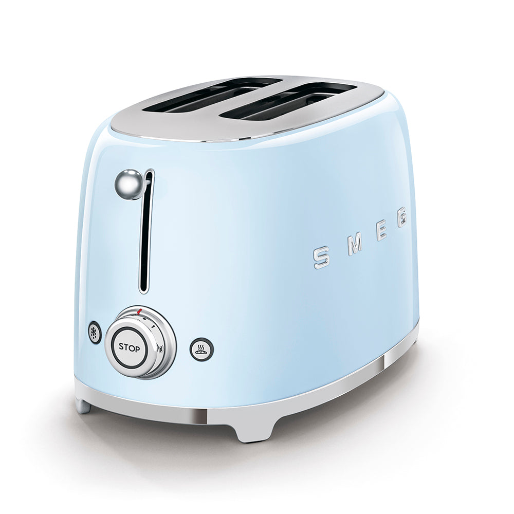 SMEG 2-Slice Toaster (TSF01) – Pastel Blue