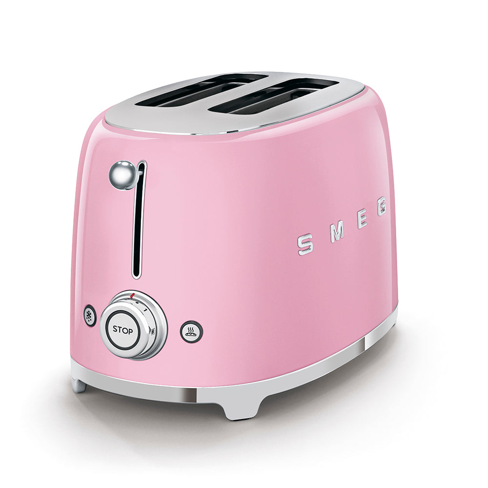 SMEG 2-Slice Toaster (TSF01) – Pink