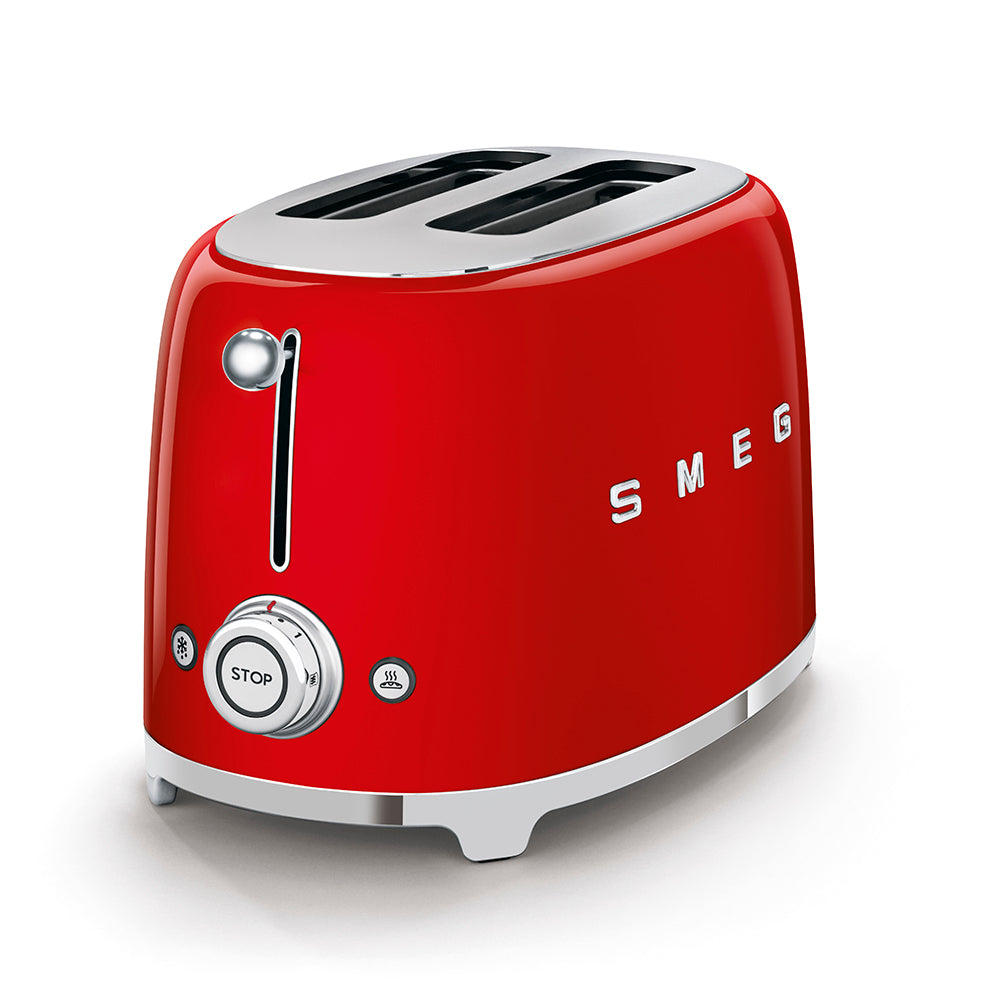SMEG 2-Slice Toaster (TSF01) – Red