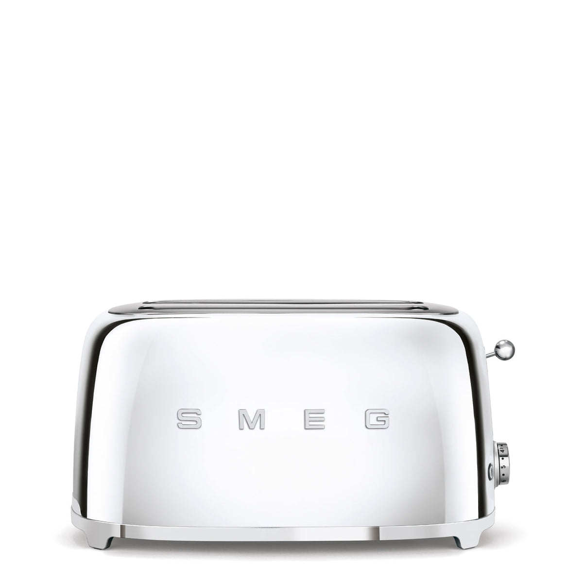 SMEG Long-Slot 4-Slice Toaster (TSF02) – Stainless Steel