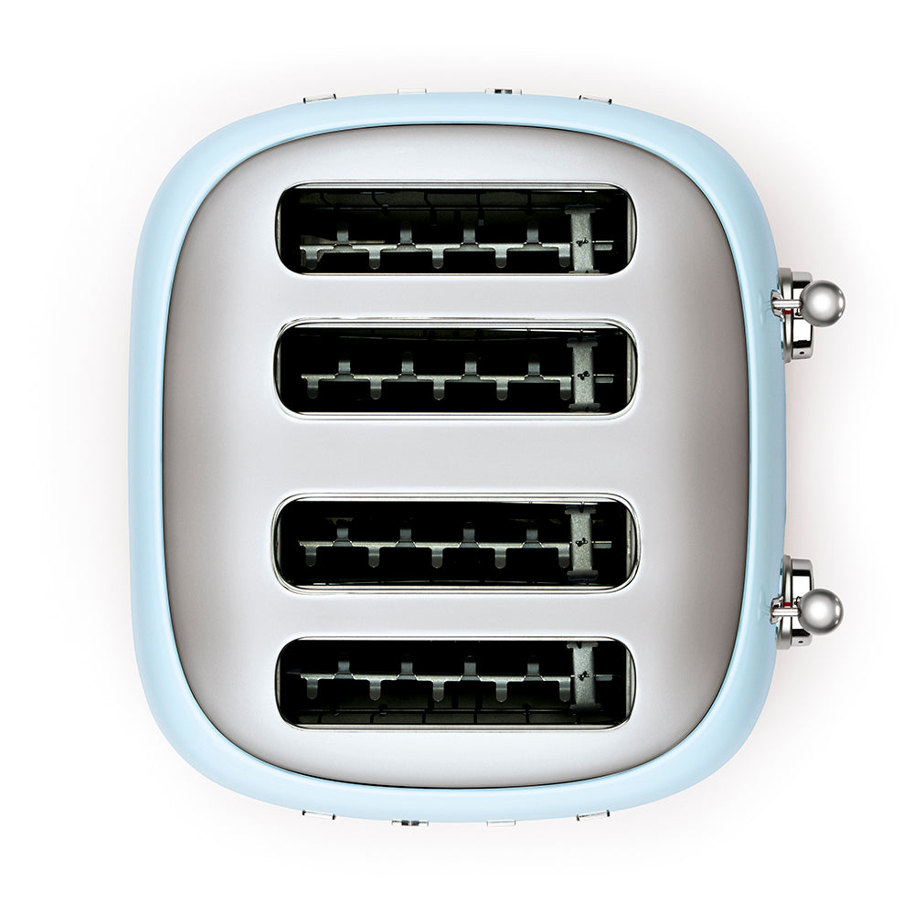 SMEG 4-Slot Toaster (TSF03) – Pastel Blue