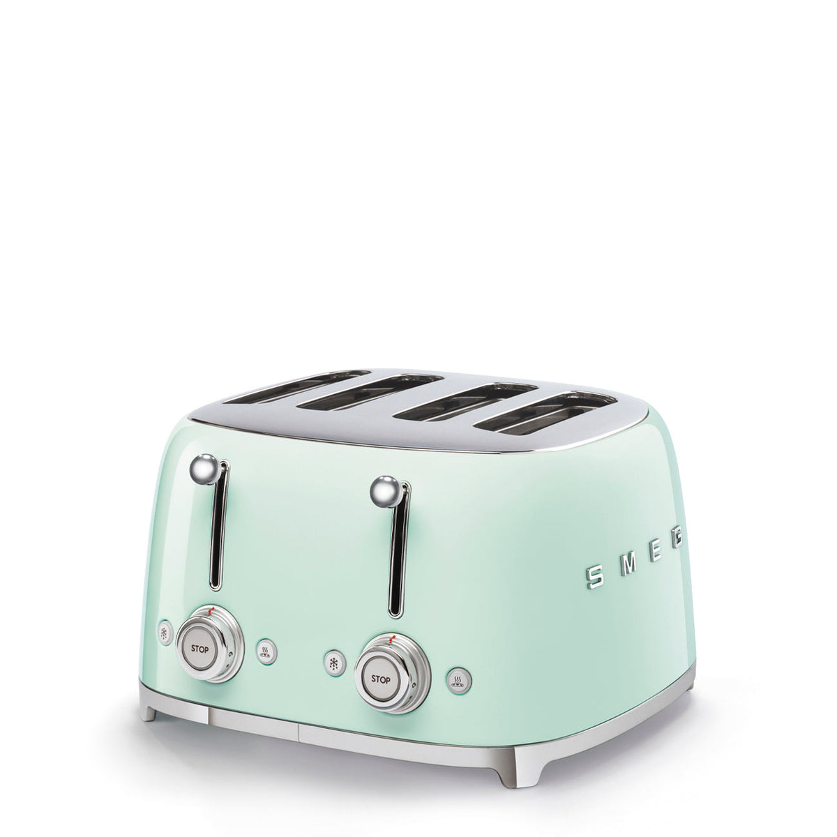 SMEG 4-Slot Toaster (TSF03) – Pastel Green