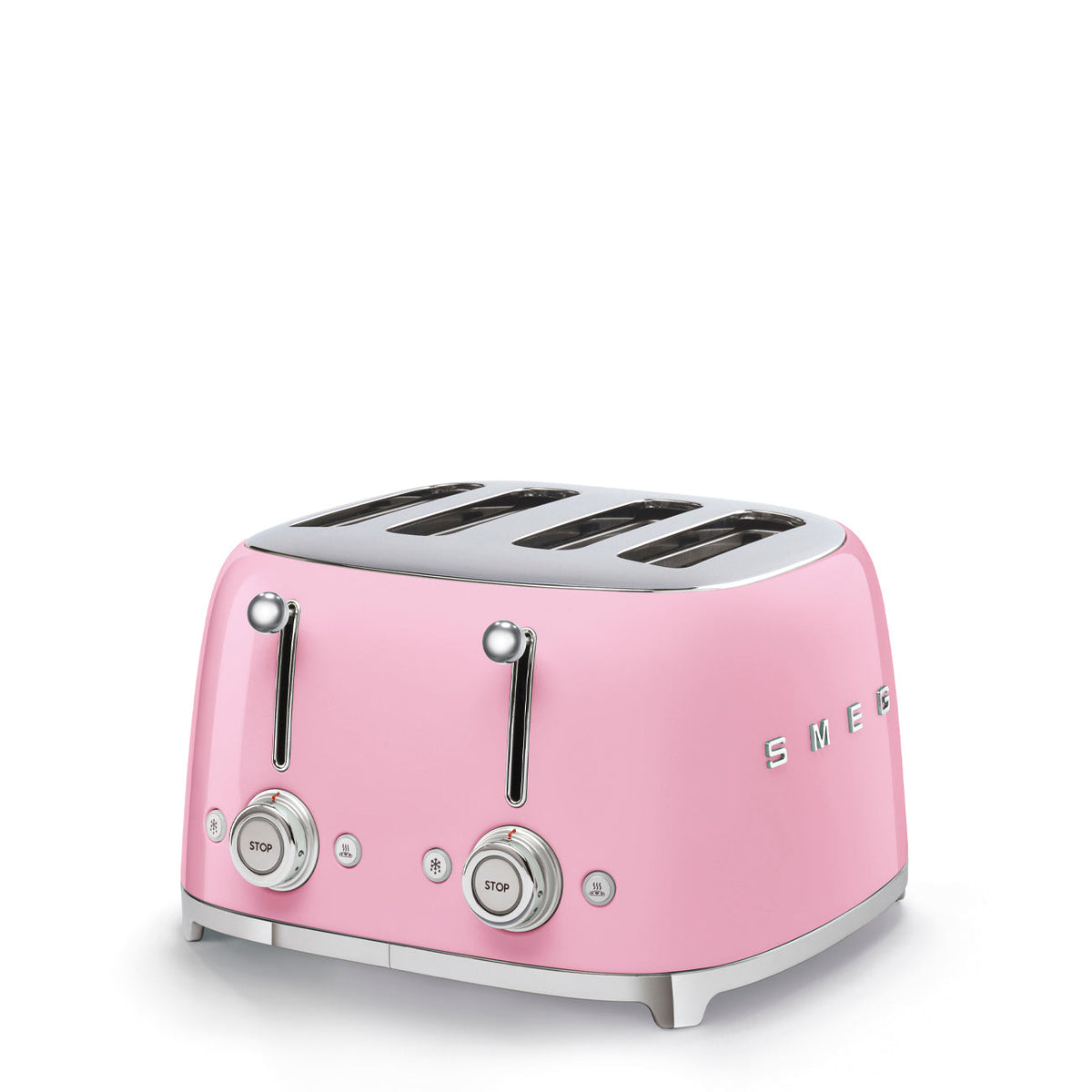 SMEG 4-Slot Toaster (TSF03) – Pink