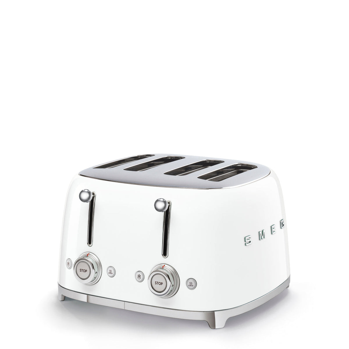 SMEG 4-Slot Toaster (TSF03) – White