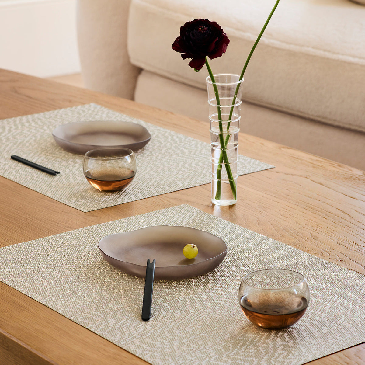 Moiré Placemats - Mica